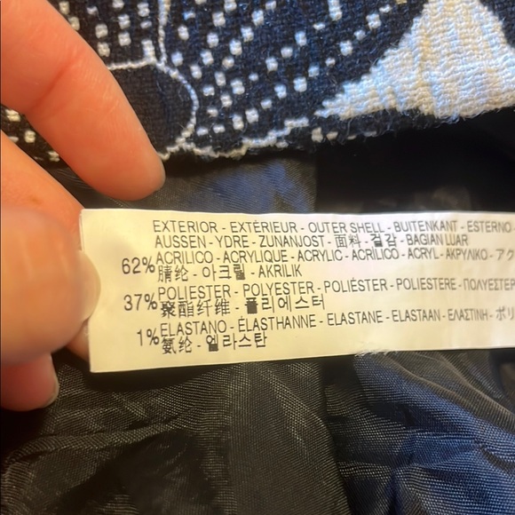 Zara Black and White Floral Mini Dress - Picture 6 of 6